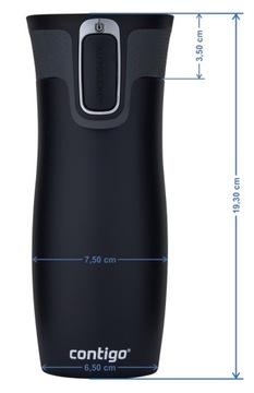 Contigo West Loop 2.0 Premium 470 мл тепловая кружка - Biscay Bay