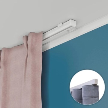Szyna sufitowa aluminiowa MS 350 cm pojedyncza