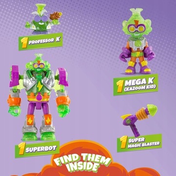 Super Zings Things Robot SuperBot Mega-K