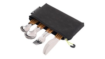 Zestaw sztućców w pokrowcu Set deluxe Outwell