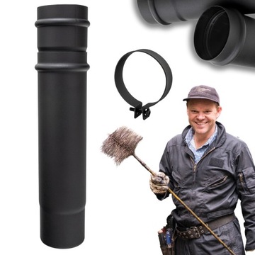 RURA TELESKOPOWA fi 80mm do kominów na pellet Darco SPKP PIEC Żaroodporne