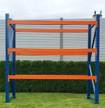 REGAŁ MAGAZYNOWY PALETOWY POLYPAL H-2,20m, L-2,70m/1200kg REGAŁY PALETOWE