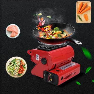 Портативная мини-печь-гриль с обогревателем для палатки