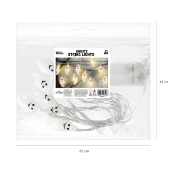 Светодиодная гирлянда, привидения, гаджеты, Светодиодные фонари, Хеллоуин, Андреев день, 2м