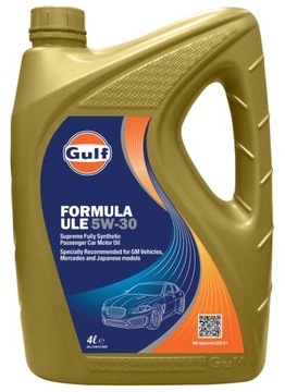 GULF FORMULA ULE 5W30 4L C3 LL-04 GM DEXOS2