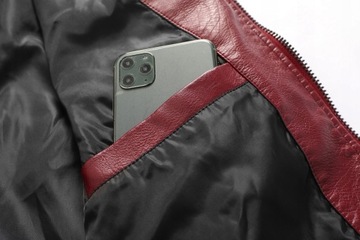 КУРТКА МУЖСКАЯ МОТОКОЖАНАЯ, 2XL