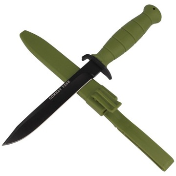 NÓŻ WOJSKOWY typ GLOCK FM78 OLIVE Marinez + POCHWA