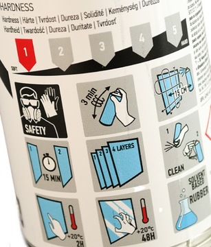 MASTON РЕЗИНОВЫЙ СПРЕЙ МАТОВЫЙ ЧЕРНЫЙ 400 мл