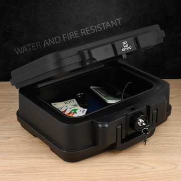 ОГНЕЗАЩИТНАЯ ВОДОНЕПРОНИЦАЕМАЯ КАССЕТА ДЛЯ ДОКУМЕНТОВ