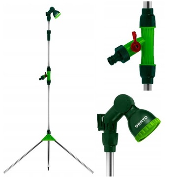 САДОВЫЙ ДУШ РЕГУЛИРУЕМЫЙ ДУШ 1,6–2,3 м ДОЖДЕВАНИЕ для полива 1/2