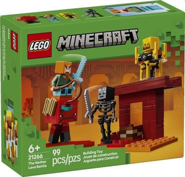 LEGO MINECRAFT - BITWA NA MOŚCIE NETHERU NR. 21266