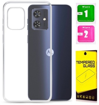 ETUI CASE OBUDOWA Plecki Pokrowiec JAKOŚĆ + SZKŁO do MOTOROLA MOTO G54 5G