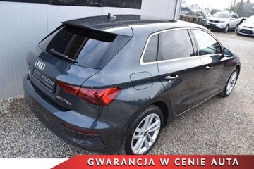 Audi A3 8Y 2021 Audi A3 Sportback Full-LED Wirtual NaviKamera Asystenty Panorama-Dach, zdjęcie 2
