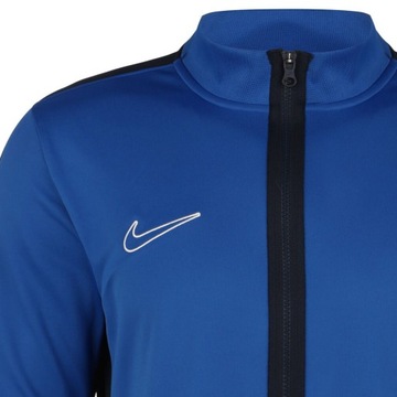 Bluza Męska NIKE Rozpinana Sportowa Dresowa Logo SWOOSH Niebieska roz.M