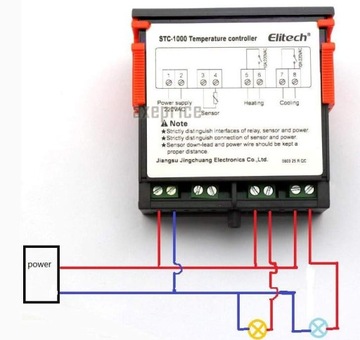 TERMOSTAT STEROWNIK REGULATOR STC-1000 TEMPERATURY