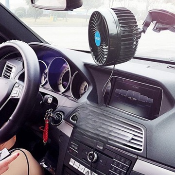 6-ДЮЙМОВЫЙ ВСАСЫВАЮЩИЙ ВЕНТИЛЯТОР КРЕАТИВНЫЙ ВЕНТИЛЯТОР ДЛЯ САЛОНА АВТОМОБИЛЯ МАЛЕНЬКИЙ ЛЕТНИЙ ВЕНТИЛЯТОР УДОБНЫЙ A