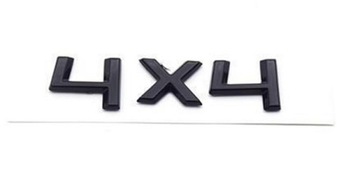 Черная эмблема с надписью SKODA 4x4 OEM QUALITY*