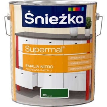Śnieżka Emalia Nitro zielony N510 połysk 10L