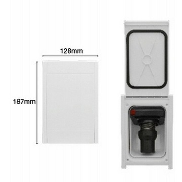 RETRAFLEX II ВСАСЫВАЮЩАЯ ДВЕРЬ - БЕЛАЯ