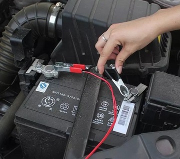 ADAPTER GNIAZDA ZAPALNICZKI 12V GNIAZDO WTYK - AKUMULATOR KROKODYLKI PLS40