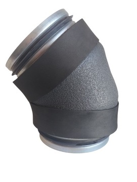 Reduct - Kolano izolowane fi 160mm kąt 45st