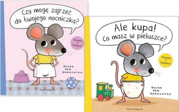 Ale kupa! Co masz w pieluszce? Nocnik