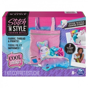 ШВЕЙНЫЙ НАБОР COOL MAKER STITCH N' STYLE ДОПОЛНИТЕЛЬНЫЙ