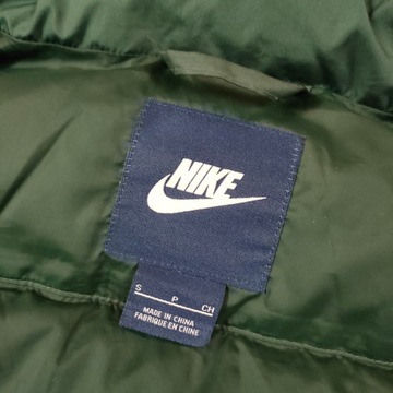 NIKE Kurtka Parka Puchowa 550 Damska Zielona r. S