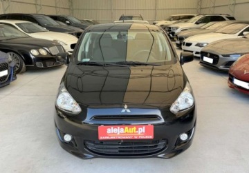 Mitsubishi Space Star Hatchback 5d 1.2 80KM 2014 Mitsubishi Space Star 1.2 BENZ 80 KM 2015r 1 Wlasciciel Warszawa, zdjęcie 9