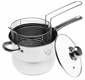 Garnek rondel indukcja do frytek mięs 2141