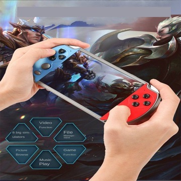 ПОРТАТИВНАЯ ИГРОВАЯ КОНСОЛЬ X7 РЕТРО-ИГРА USB 2000 МЕНЮ ИГР PL