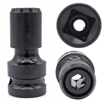 ADAPTER PRZEJŚCIE DO KLUCZY UDAROWYCH 1/2 1/4 BIT