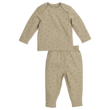 Meyco Baby Mini Panther piżama dla niemowląt - sand - 74/80