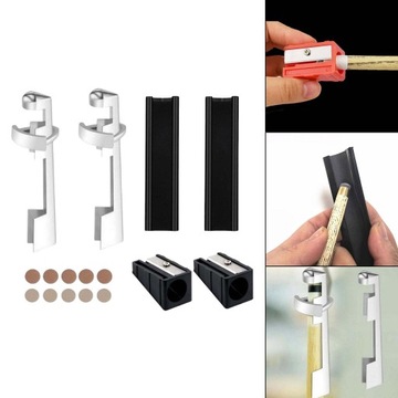 16 портативных инструментов для ремонта бильярдного кия 10 насадок для бильярдного кия 2 насадки для бильярдного кия черные