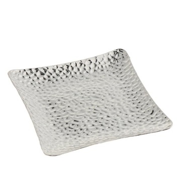 Винтажная квадратная тарелка из китайского коврика,