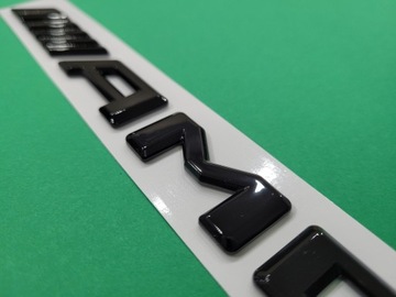 Эмблема для Mercedes ///AMG Черный Глянцевый