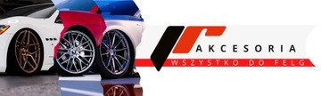 KOMPLET PŁASKICH ALUMINIOWYCH WENTYLI JR NIEBIESKI