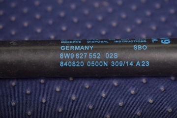 AUDI A4 ALLROAD B9 2016 LEVÝ STRANA TLUMIČ KRYT ZADNÍ KUFRU