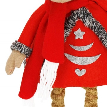 ТЕЛЕСКОПИЧЕСКИЙ РОЖДЕСТВЕНСКИЙ ОЛЕНЬ ПОД РОЖДЕСТВЕНСКОЙ ЕЛКОЙ 65см ОРНАМЕНТ РОЖДЕСТВЕНСКОЕ УКРАШЕНИЕ