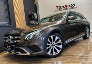 Mercedes Klasa E W213 All-Terrain 2.0 220d 194KM 2017 Mercedes-Benz Klasa E E 220D all terrain AUTOMAT195KMLED perfekcyjny za
