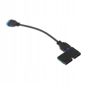 Rozdzielacz USB 19Pin wymianę na gorąco. Port USB