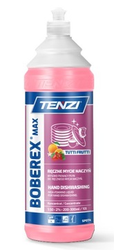 PŁYN DO NACZYŃ TENZI BOBEREX MAX 1L SKUTECZNY KONCENTRAT DO MYCIA NACZYŃ