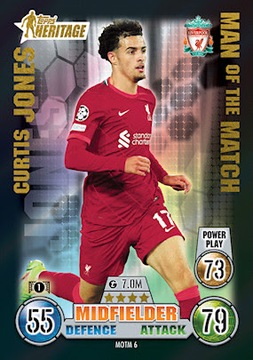 TOPPS_Match Attax Extra 2021/22_Heritage_Jones_MOTM 6