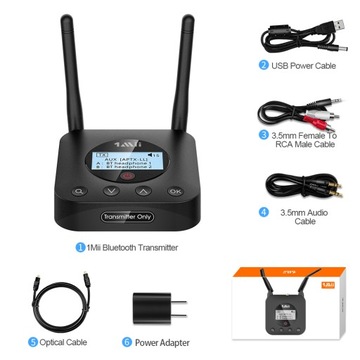 Передатчик B06TX Plus Bluetooth-передатчик 1Mii aptX