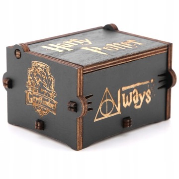 Деревянная музыкальная шкатулка Гарри Поттера