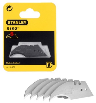 OSTRZA HAKOWE STANLEY TYP 5192 5 SZTUK 0-11-952