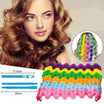 Wałek do Kręcenia Loków Bezgrzejne Scrunchie Loki
