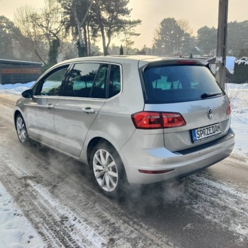 Volkswagen Golf Sportsvan Sportsvan 1.4 TSI BlueMotion Technology 150KM 2015 Volkswagen Golf Sportsvan Volkswagen Sportsvan 1.4b Automat DSG Radar LEDy, zdjęcie 6