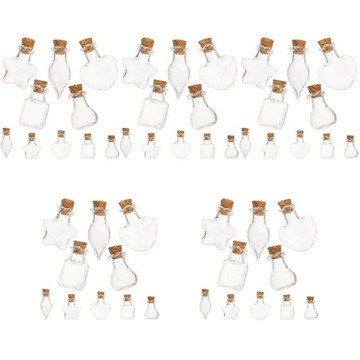 Рождественское украшение из мини-стеклянной бутылки Cor