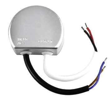 Zasilacz do LED do puszki 12V 10W IP67 RGB TAŚMA LED dopuszkowy